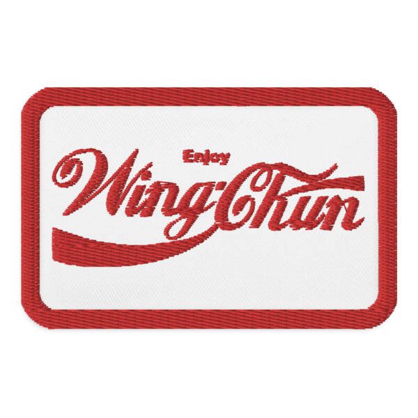Enjoy Wing Chun Embroidered Patch - Image 2