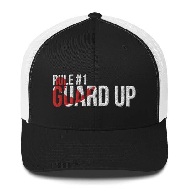 Rule #1 Guard Up Embroidered Trucker Cap - Image 5