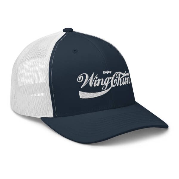 Enjoy Wing Chun Embroidered Trucker Cap - Image 3