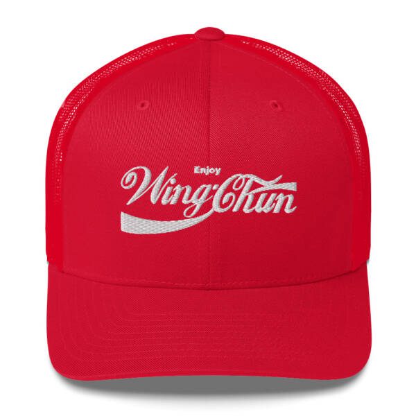 Enjoy Wing Chun Embroidered Trucker Cap