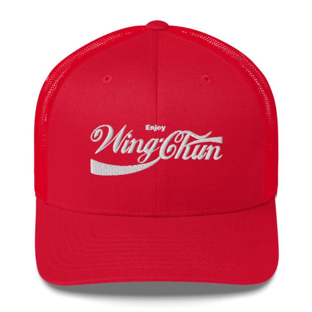 Enjoy Wing Chun Embroidered Trucker Cap