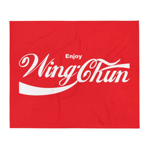 Enjoy Wing Chun Throw Blanket - Image 2