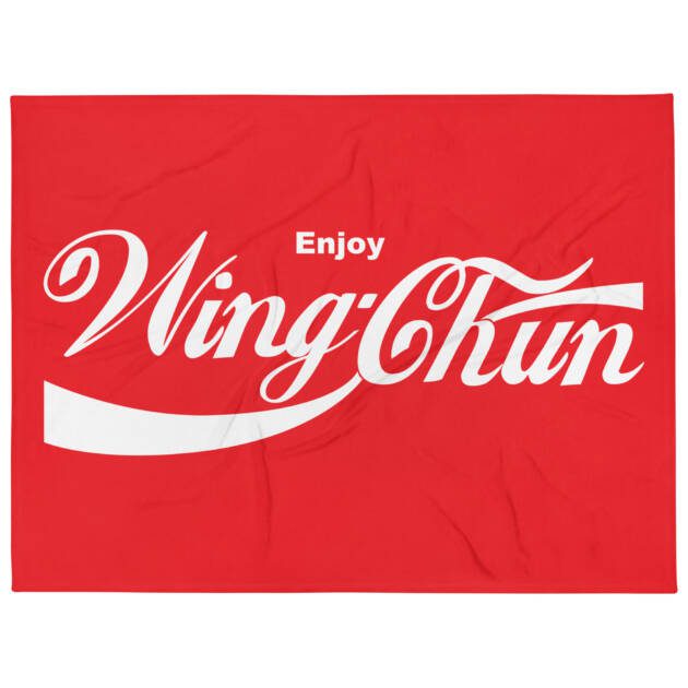 Enjoy Wing Chun Throw Blanket