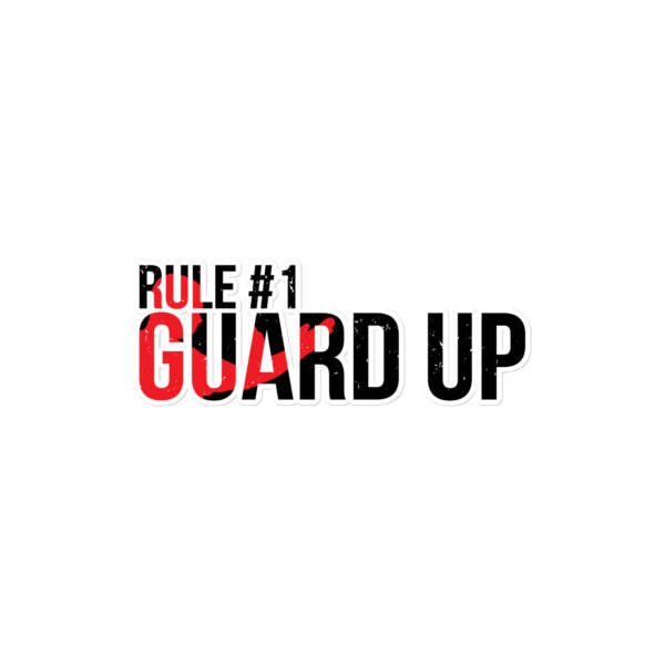 Rule #1 Guard Up Stickers - Image 4
