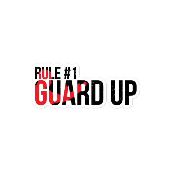 Rule #1 Guard Up Stickers - Image 2