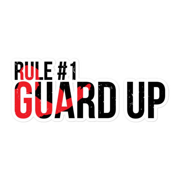 Rule #1 Guard Up Stickers - Image 3