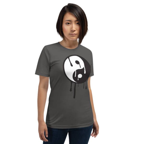 Yin Yang Dripping - Unisex T-shirt - Image 5