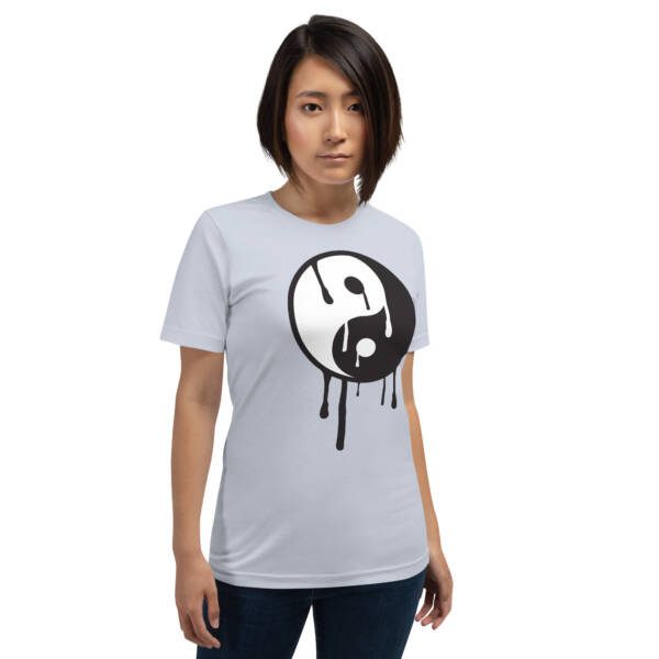 Yin Yang Dripping - Unisex T-shirt - Image 8