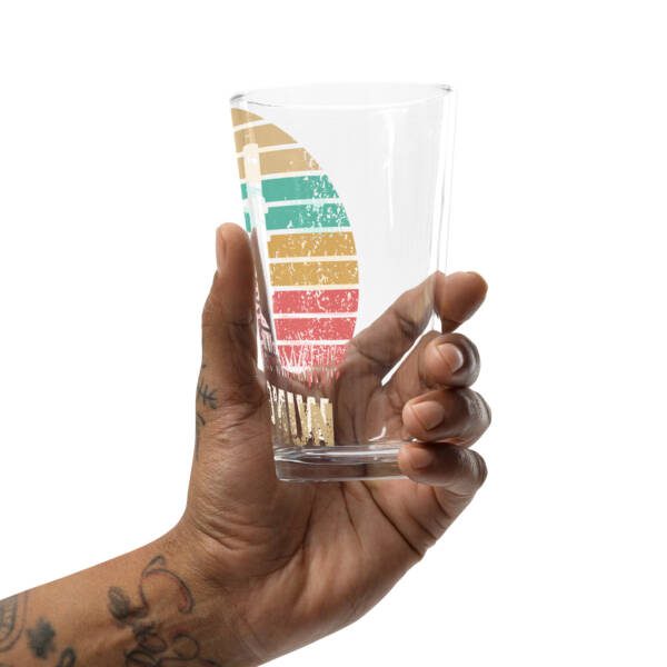 Wing Chun Sifu Dummy Shaker Pint Glass - Image 2