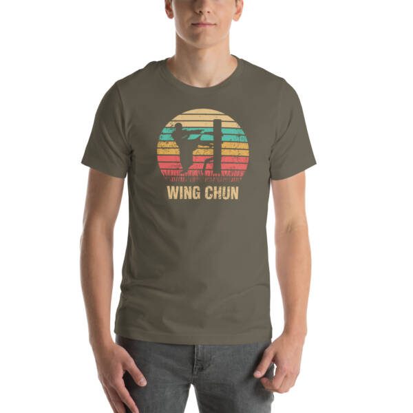 Wing Chun Sifu Dummy Unisex T-shirt - Image 7