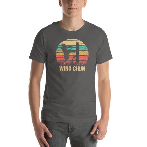 Wing Chun Sifu Dummy Unisex T-shirt - Image 6