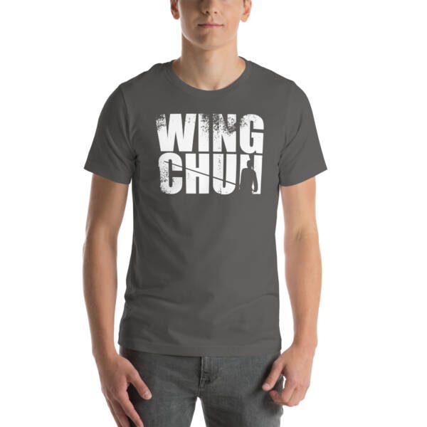 Wing Chun Pole Unisex T-shirt - Image 9