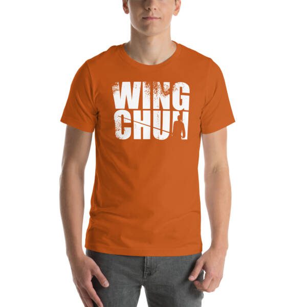 Wing Chun Pole Unisex T-shirt - Image 11