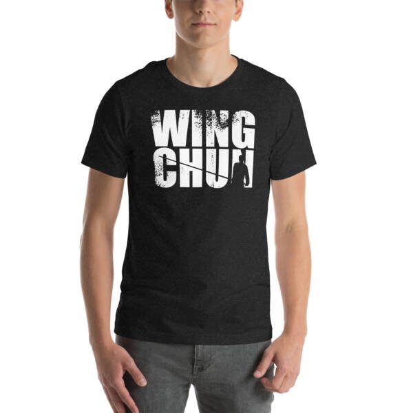 Wing Chun Pole Unisex T-shirt - Image 2