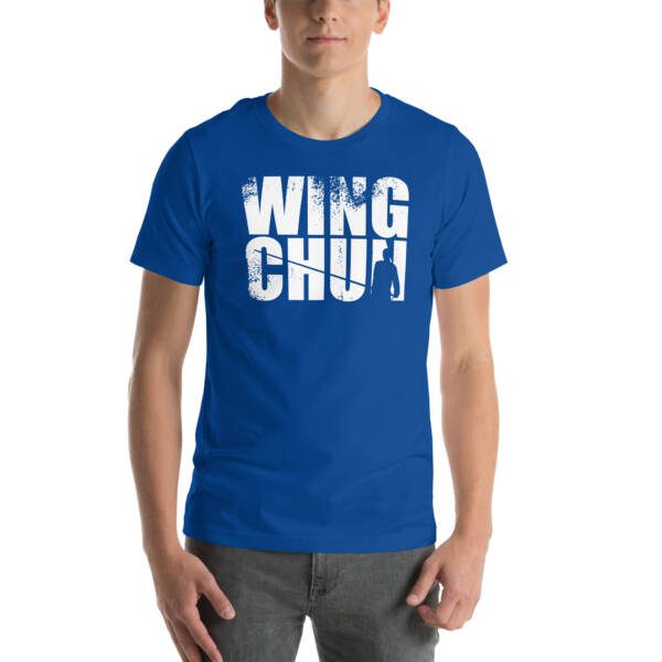 Wing Chun Pole Unisex T-shirt - Image 6