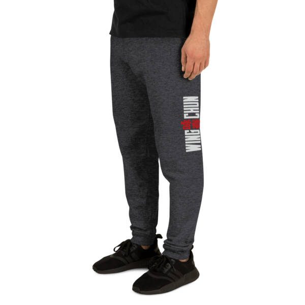 Unisex Joggers Black Heather Left Front 67f72a7b409bf.jpg