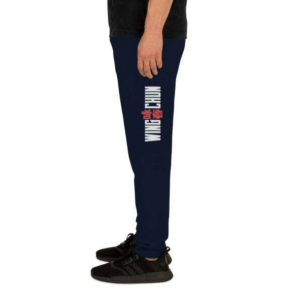 Unisex Joggers J. Navy Left Leg 67f72a7b4038d.jpg